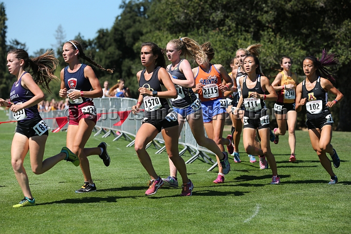 2015SIxcHSSeeded-211.JPG - 2015 Stanford Cross Country Invitational, September 26, Stanford Golf Course, Stanford, California.